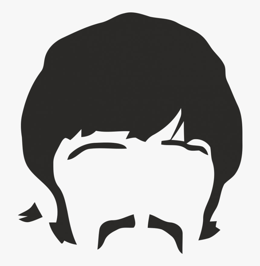 The Beatles Silhouette Abbey Road Stencil Image - Stencil Beatles, HD Png Download, Free Download