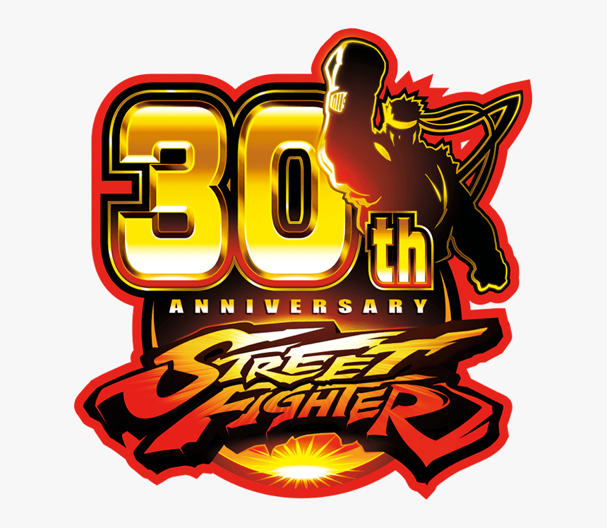 Transparent Street Fighter Clipart - Street Fighter 30 Year Anniversary, HD Png Download, Free Download