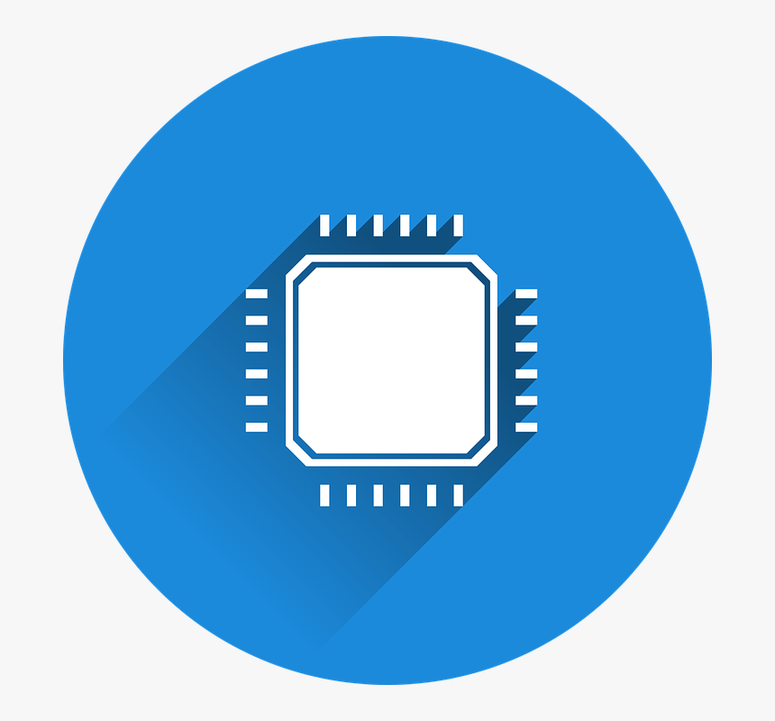 Cpu, Processor, Computer, Electronics, Chip, Technology - Icon Tel Png, Transparent Png, Free Download