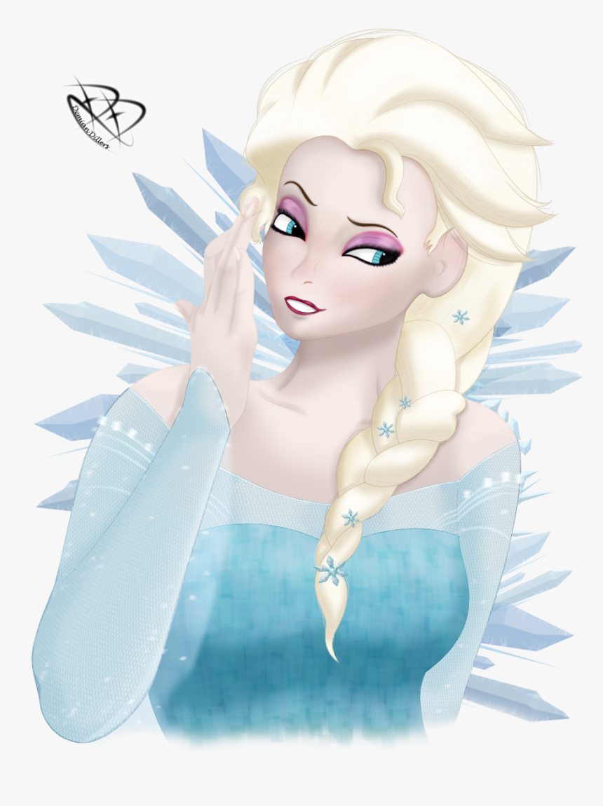 Elsa Anna Frozen Olaf 2014 Fifa World Cup Human Hair - Illustration, HD Png Download, Free Download