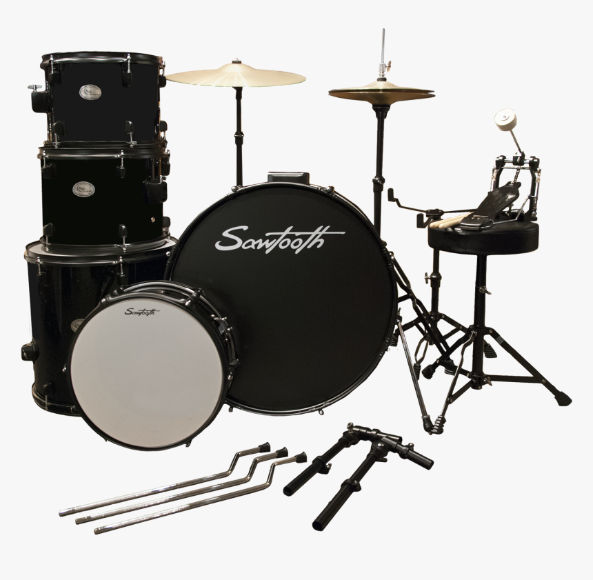 Sawtooth Drum Set, HD Png Download, Free Download