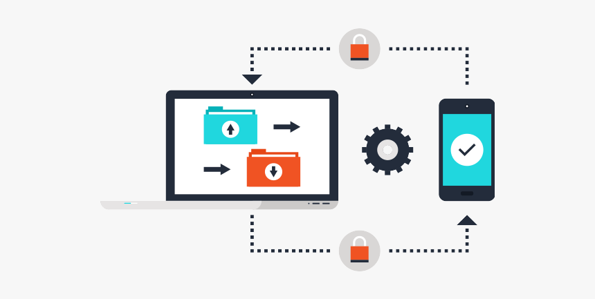 Illustration Data Synchronization - Sap 4 Hana Benefits, HD Png Download, Free Download