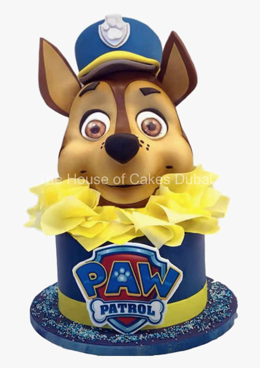 Paw Patrol Chase Cake, HD Png Download, Free Download