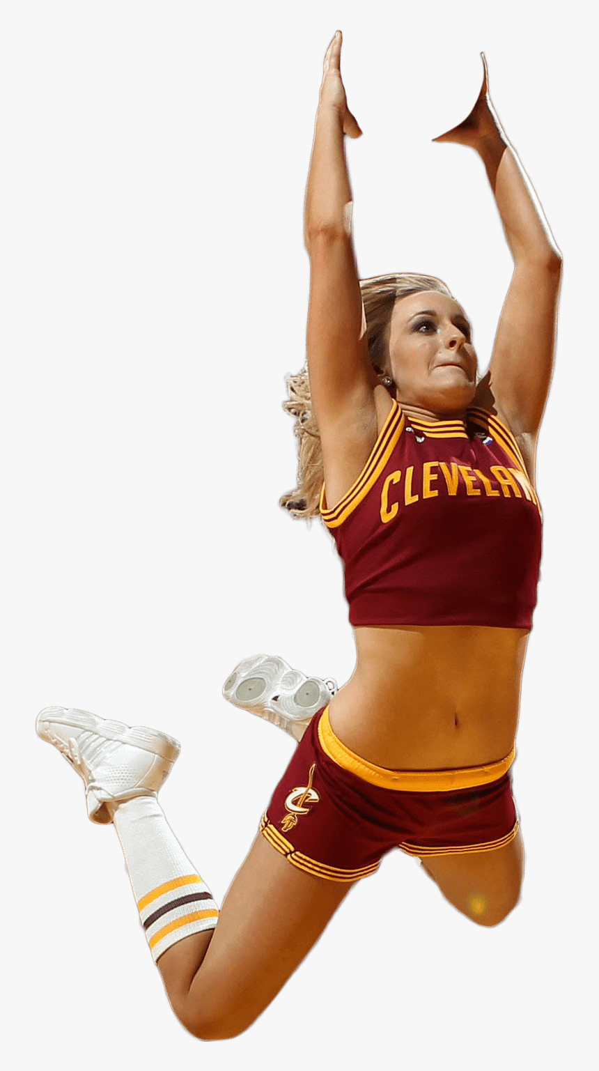 Cleveland Cheerleader - Cute Transparent Background Cheerleader Gif, HD Png Download, Free Download