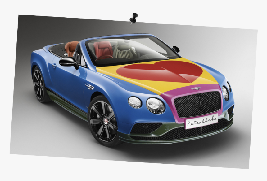 Going Topless With This Heartbreaking Bentley - Sir Peter Blake Bentley, HD Png Download, Free Download