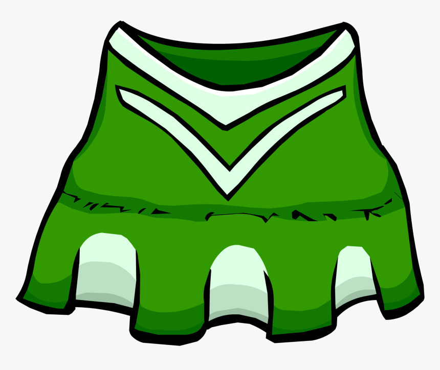 Clothes Clipart Cheerleader - Cheerleader Outfit Clipart, HD Png Download, Free Download