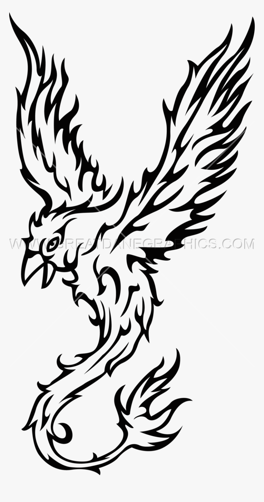 Transparent Phoenix Bird Png - Illustration, Png Download, Free Download