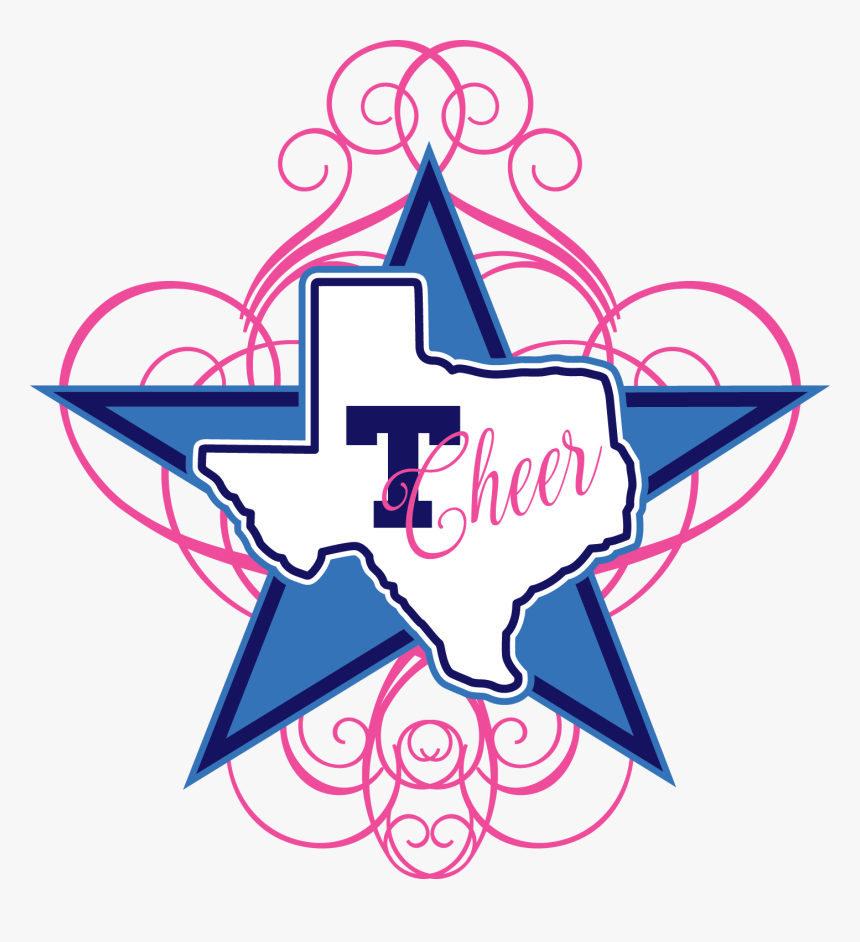 Megaphone Clipart Cheerleading Bow - Rockwall Texans Cheer, HD Png Download, Free Download