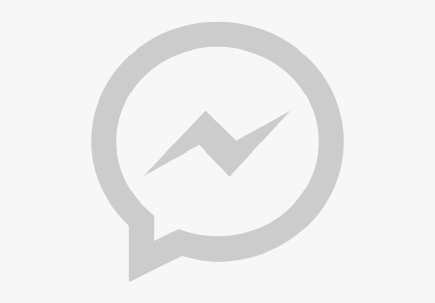 Facebook Messenger Icon White Hd Png Download Kindpng