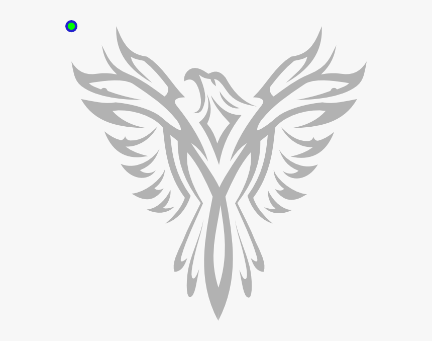 Phoenix Rising Black And White, HD Png Download, Free Download