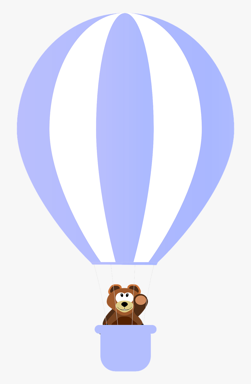 Urso No Balão Png, Transparent Png, Free Download