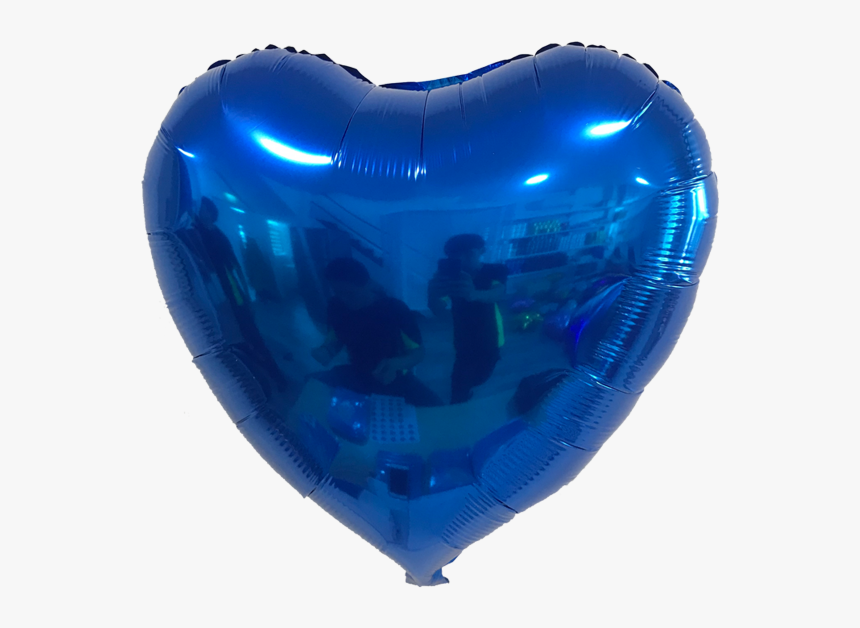 24 Inch Blue Heart - Balloon, HD Png Download, Free Download