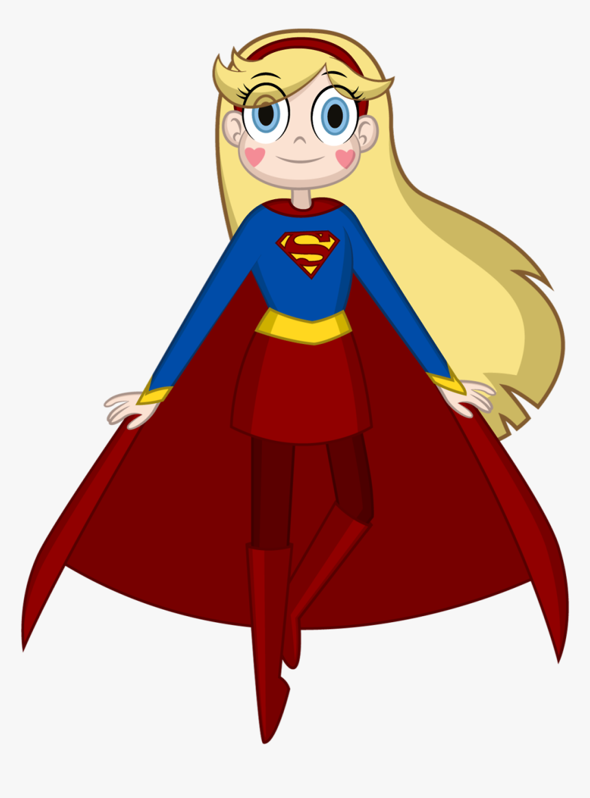 Superhero The Incredibles Violet - Star Butterfly Supergirl, HD Png Download, Free Download