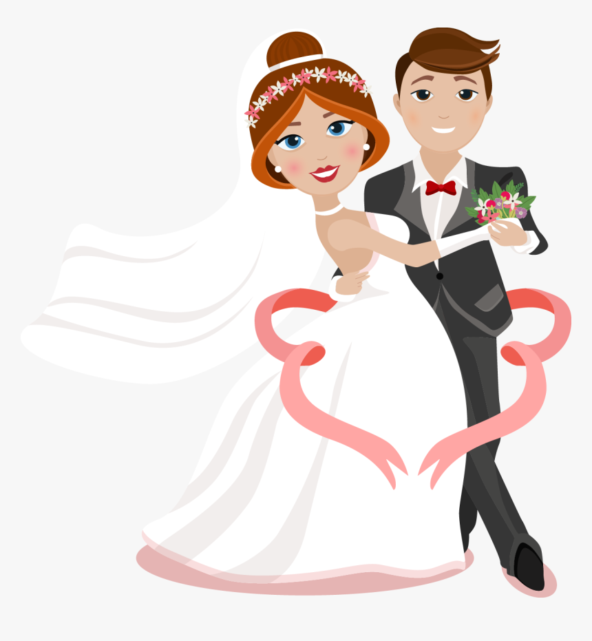 Wedding Bridegroom The And - عريس وعروسة فيكتور Png, Transparent Png, Free Download