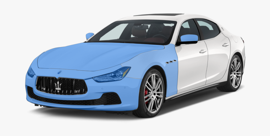 4 Door White Maserati, HD Png Download, Free Download