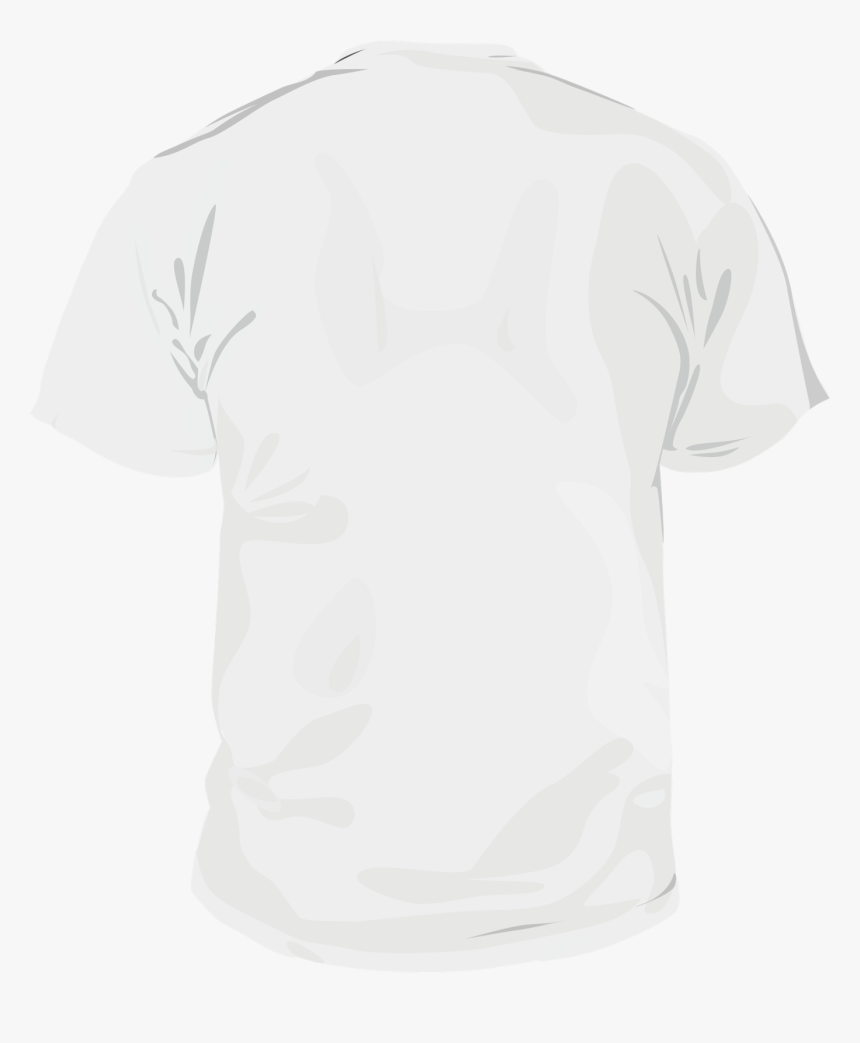 White Shirt Mockup Png, Transparent Png, Free Download