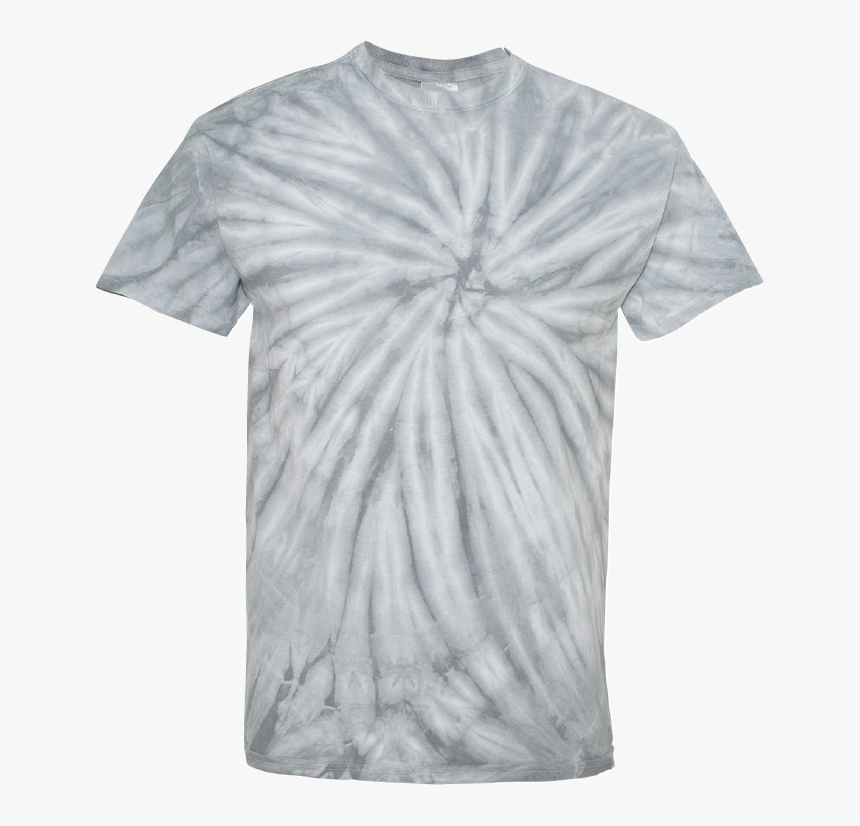 Template Tie Dye T-shirt - Grey And White Tie Dye Shirt, HD Png Download, Free Download