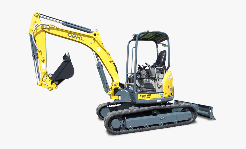 Best Free Excavator In Png - Mini Excavator Png, Transparent Png, Free Download