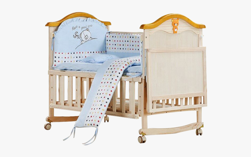 Solid Wood The Designer Extendable Baby Crib/baby Bed/baby - Infant Bed, HD Png Download, Free Download