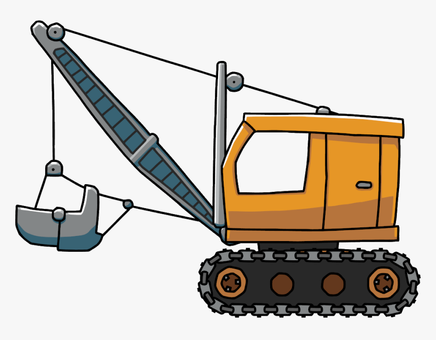 Dragline Scribblenauts Wiki Fandom - Dragline Excavator Icon, HD Png Download, Free Download