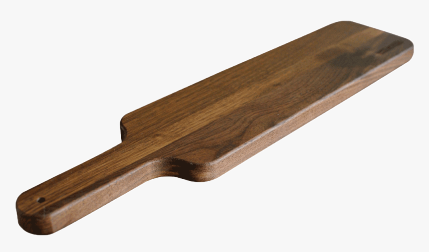 4 X 20 Walnut Cutting Board And Bread Paddle With Handle - Cutting Board With Handle, HD Png Download, Free Download