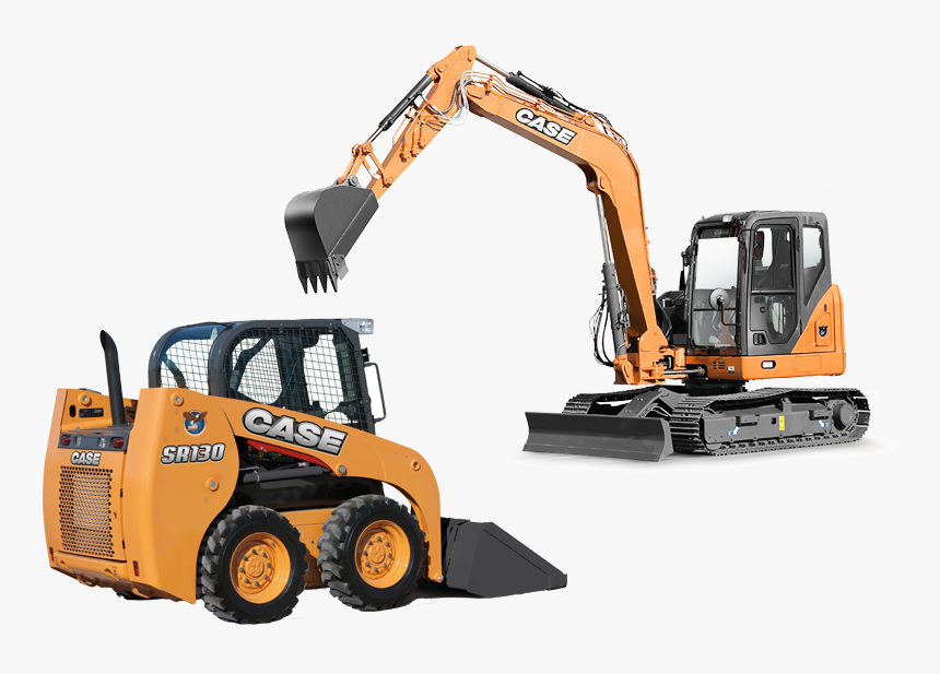 Bobcat And Excavator - Case Cx90d, HD Png Download, Free Download