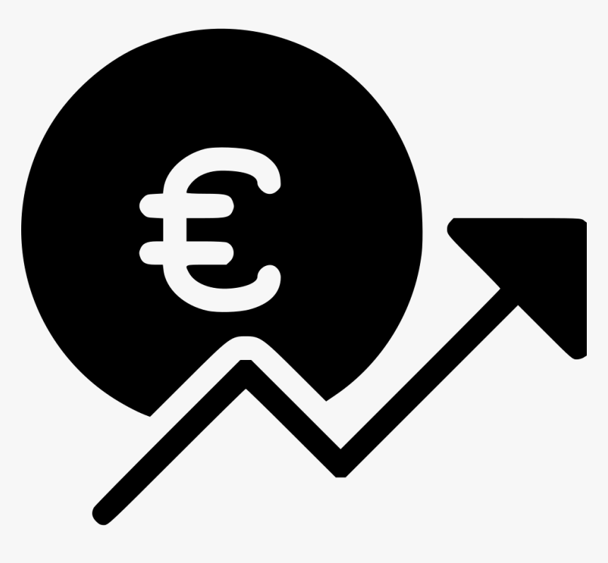 Euro Rise - Deflation Icon, HD Png Download, Free Download