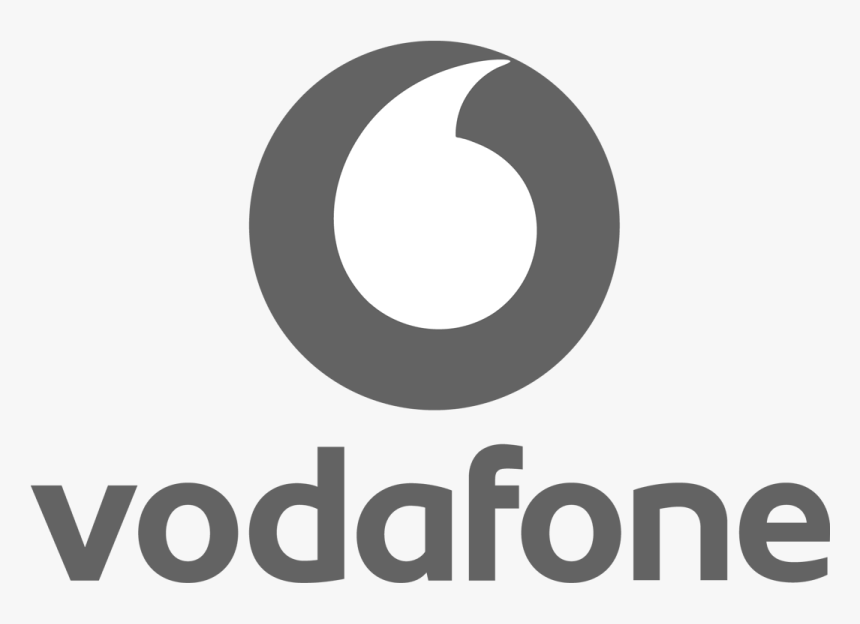 Vodafone Logo Black Png, Transparent Png, Free Download