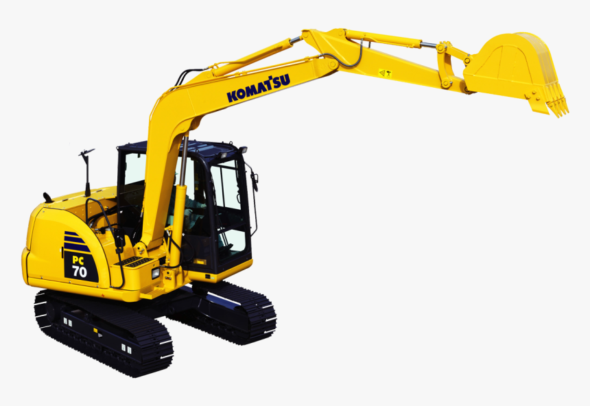 Excavator Komatsu Png, Transparent Png, Free Download