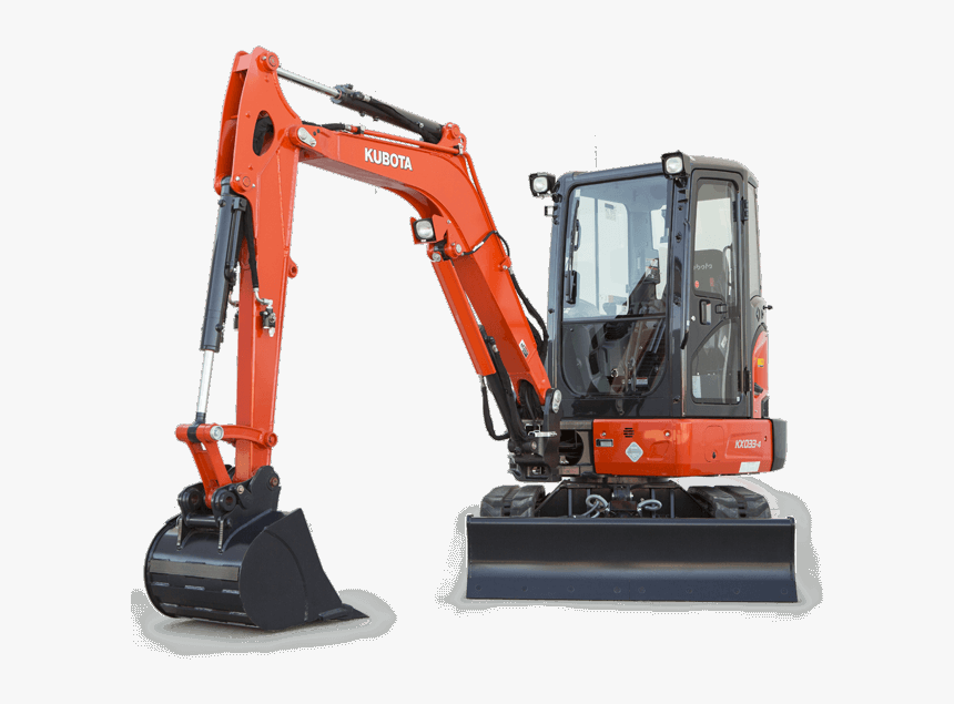Kubota K Series Compact Excavator - Excavator, HD Png Download, Free Download
