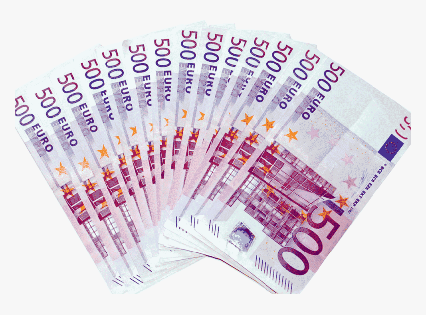 100 Euro Png Download - 500 Euro, Transparent Png, Free Download