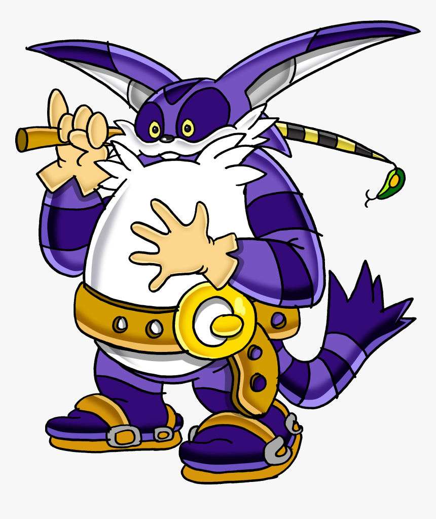 My Anaconda Don"t Want None Unless You Got Buns Hun - Sonic Big The Cat Fishing Rod, HD Png Download, Free Download