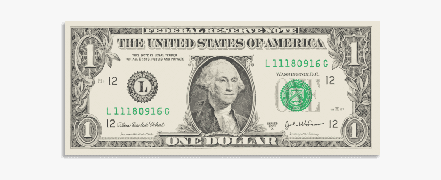 Dollar Bill Transparent Background Hd Png Download Kindpng