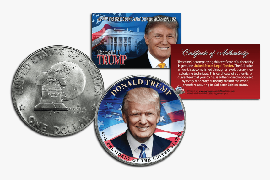 Donald Trump Half Dollar Coin Ebay, HD Png Download, Free Download