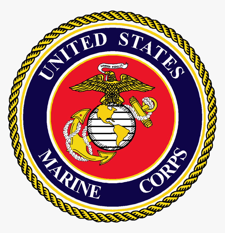 Transparent Flag Corps Clipart - United States Marines Seal, HD Png Download, Free Download