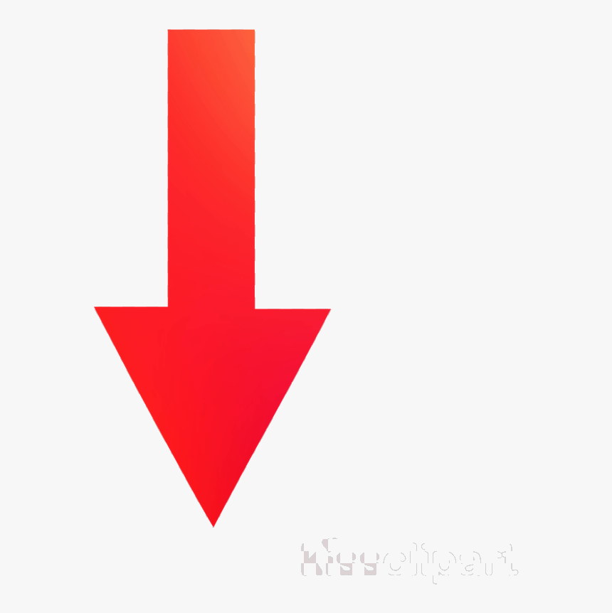 Red Arrow Logo Clipart Line Transparent Clip Art Png - Down Arrow Gif Transparent, Png Download, Free Download