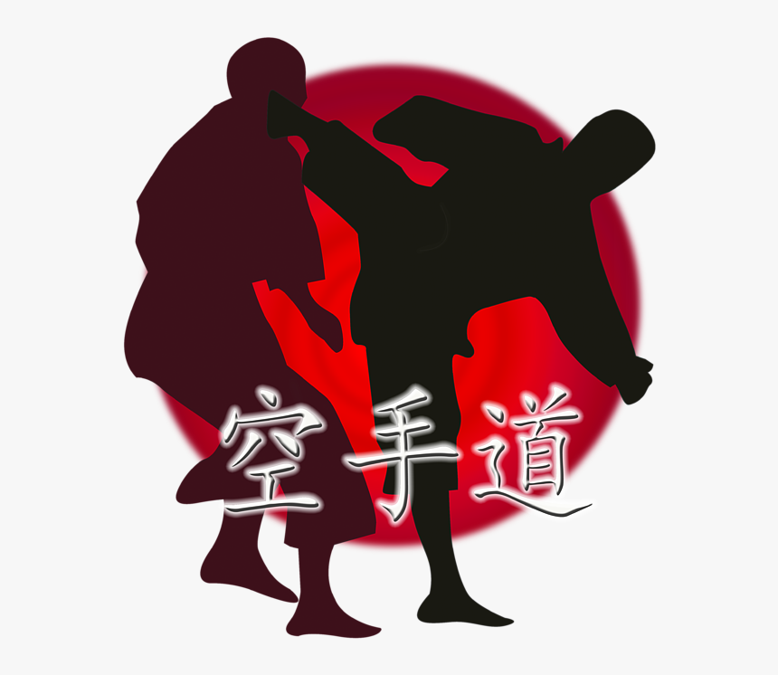 Martial Art Silhouette, HD Png Download, Free Download