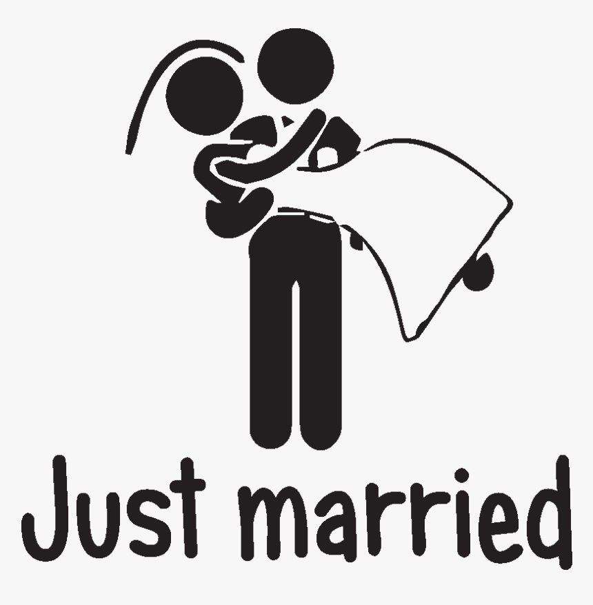 Transparent Just Married Png - Just Married Logo Png, Png Download, Free Download