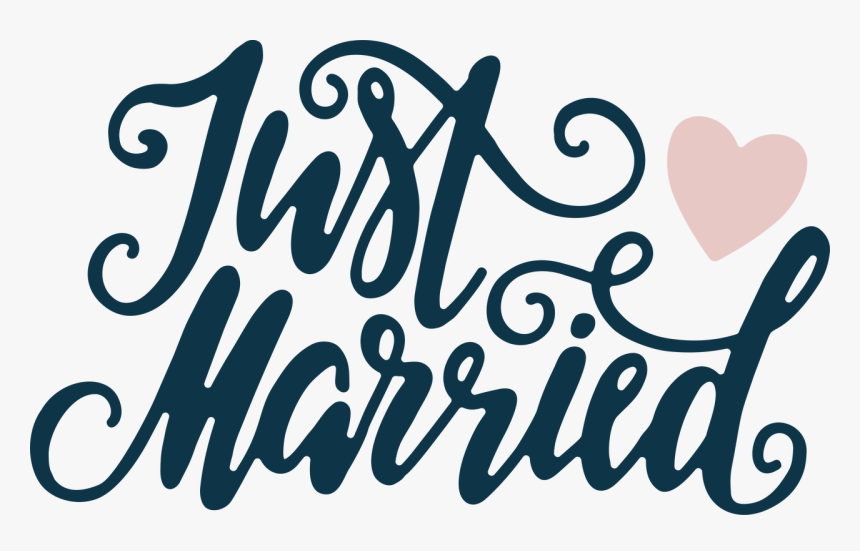 Just Married - Just Married Png, Transparent Png, Free Download