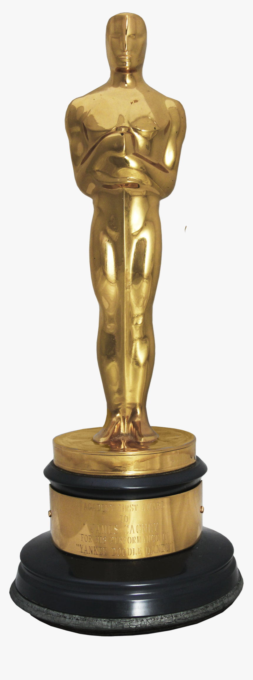 Oscar Award Png Image File - Golden Globe Award Png, Transparent Png, Free Download