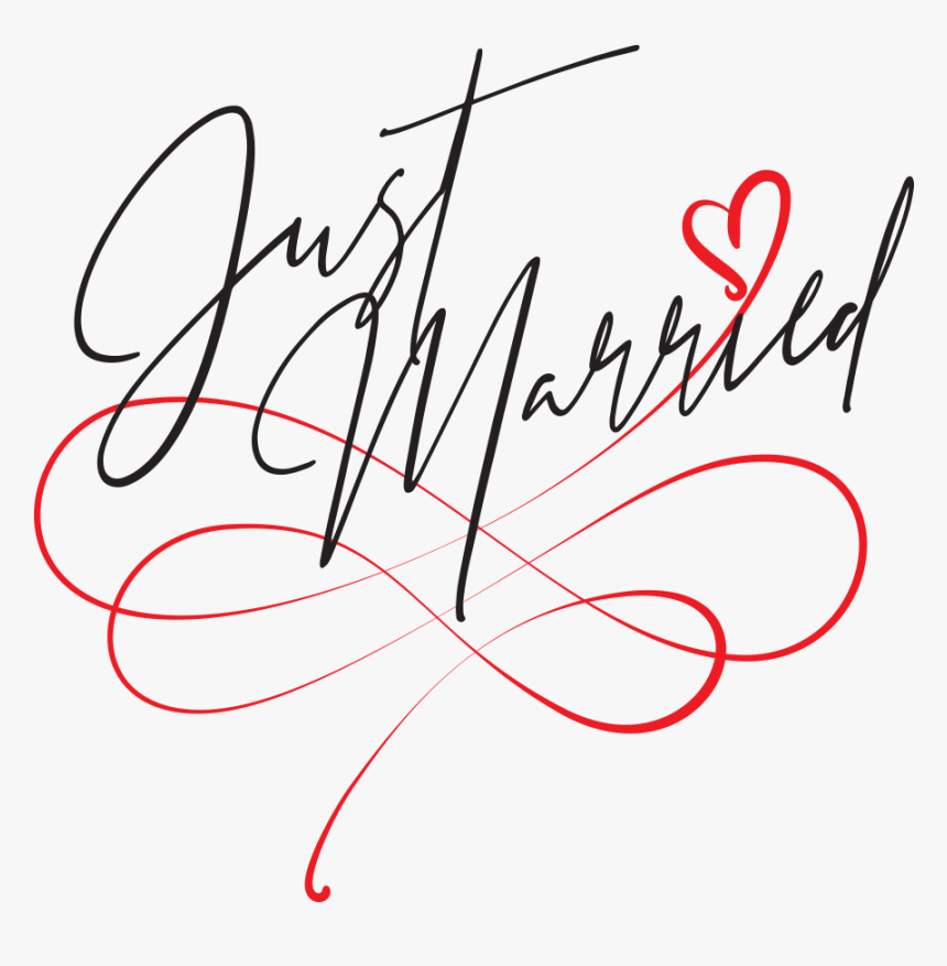 Just Married , Png Download - Transparent Just Married Png, Png Download, Free Download