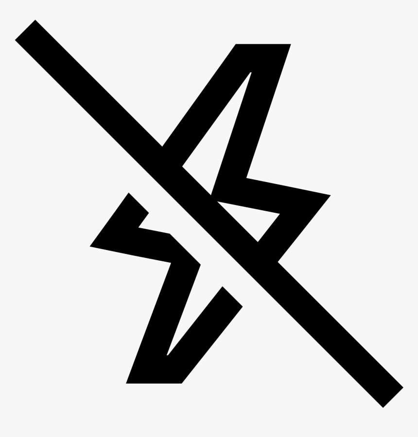 This Image Is Composed Of A Lightning Bolt - Cross, HD Png Download, Free Download