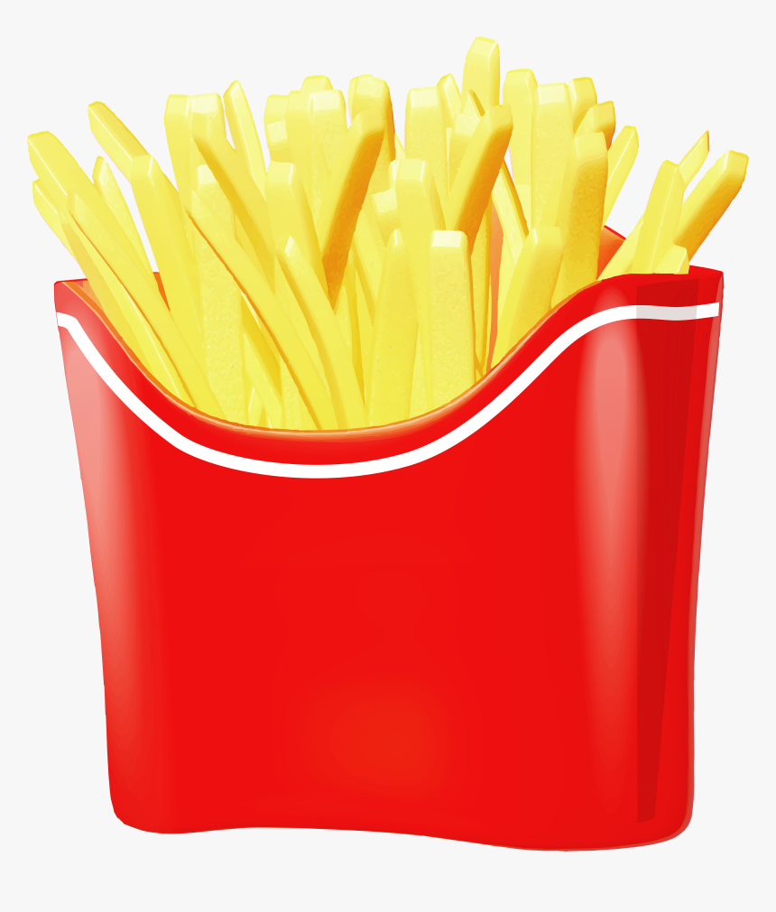 Mcdonalds Clipart Fry - French Fries, HD Png Download, Free Download