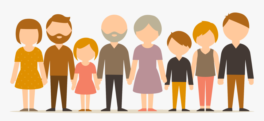 Character Cartoon Family Free Photo Png Clipart - Cartoon Family Png, Transparent Png, Free Download