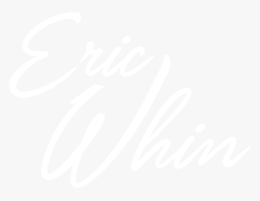 Eric Whin Saratoga Springs Wedding Dj - Calligraphy, HD Png Download, Free Download