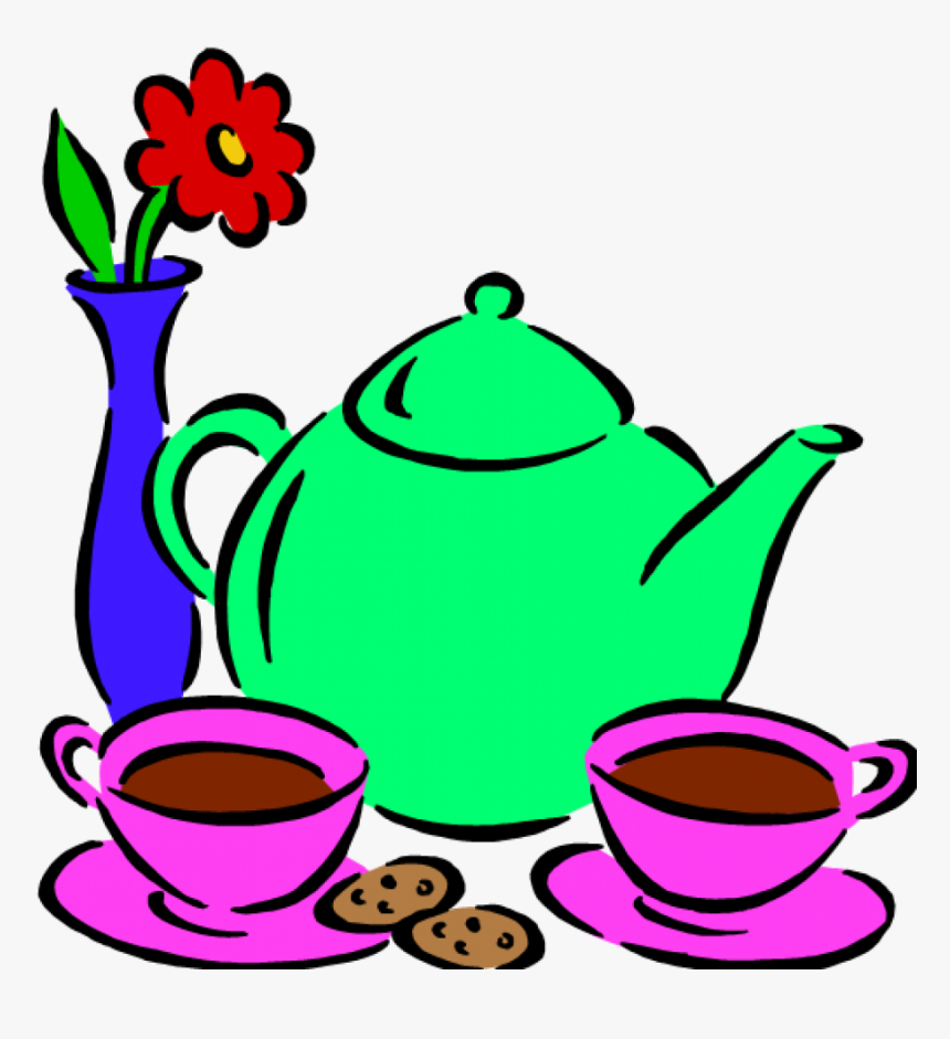 Transparent Tea Party Png - Clip Art Morning Tea, Png Download, Free Download