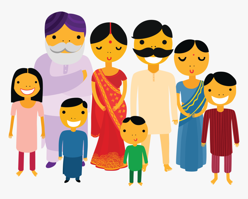 Big Family Clipart, HD Png Download, Free Download