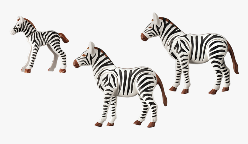 Playmobil Zebra Family - Playmobil Zebra, HD Png Download, Free Download