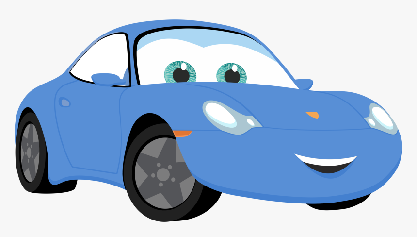 Driver Clipart Private Car - Infantil Carritos Animados, HD Png Download, Free Download