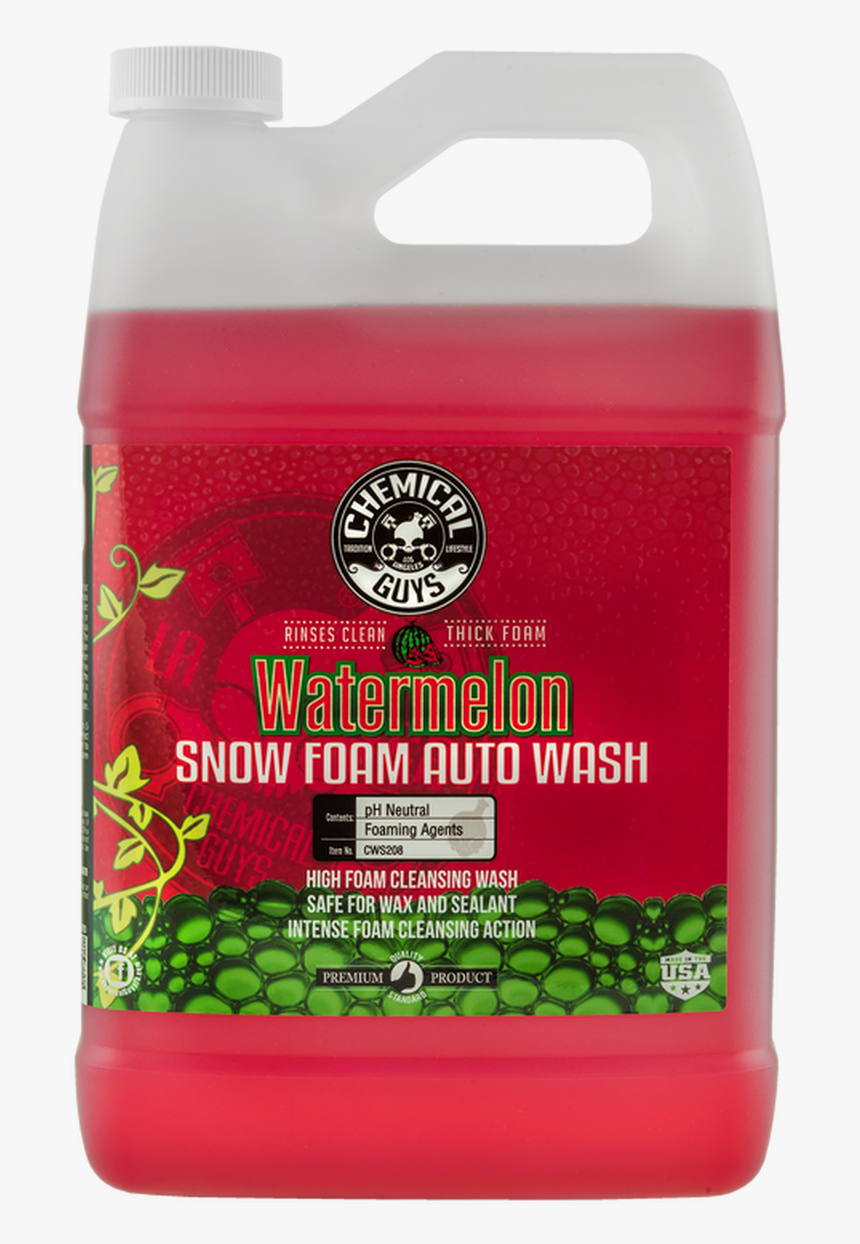 Chemical Guys Watermelon Snow Foam, HD Png Download, Free Download